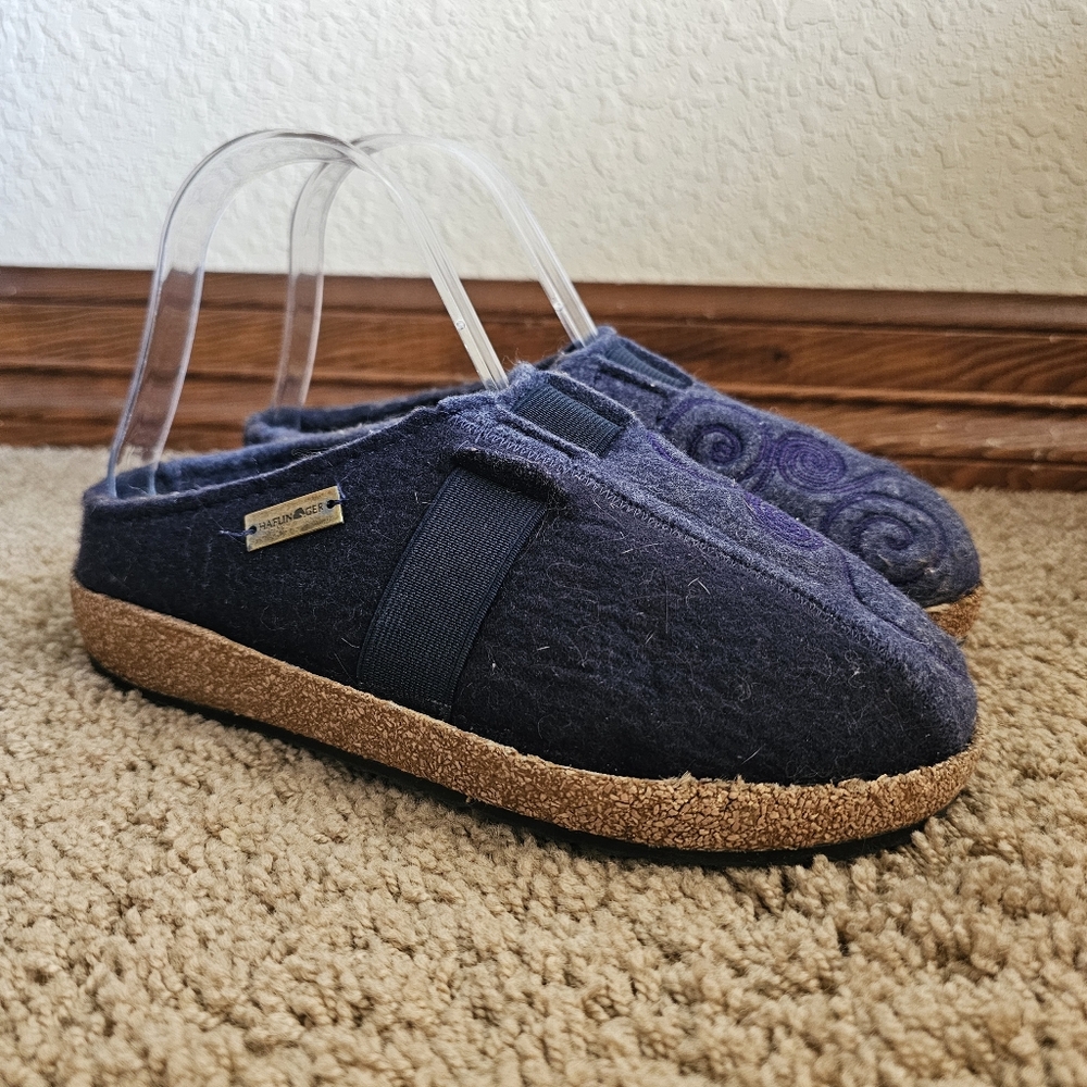 Haflinger Wool Magic Clog Mule Sz 36